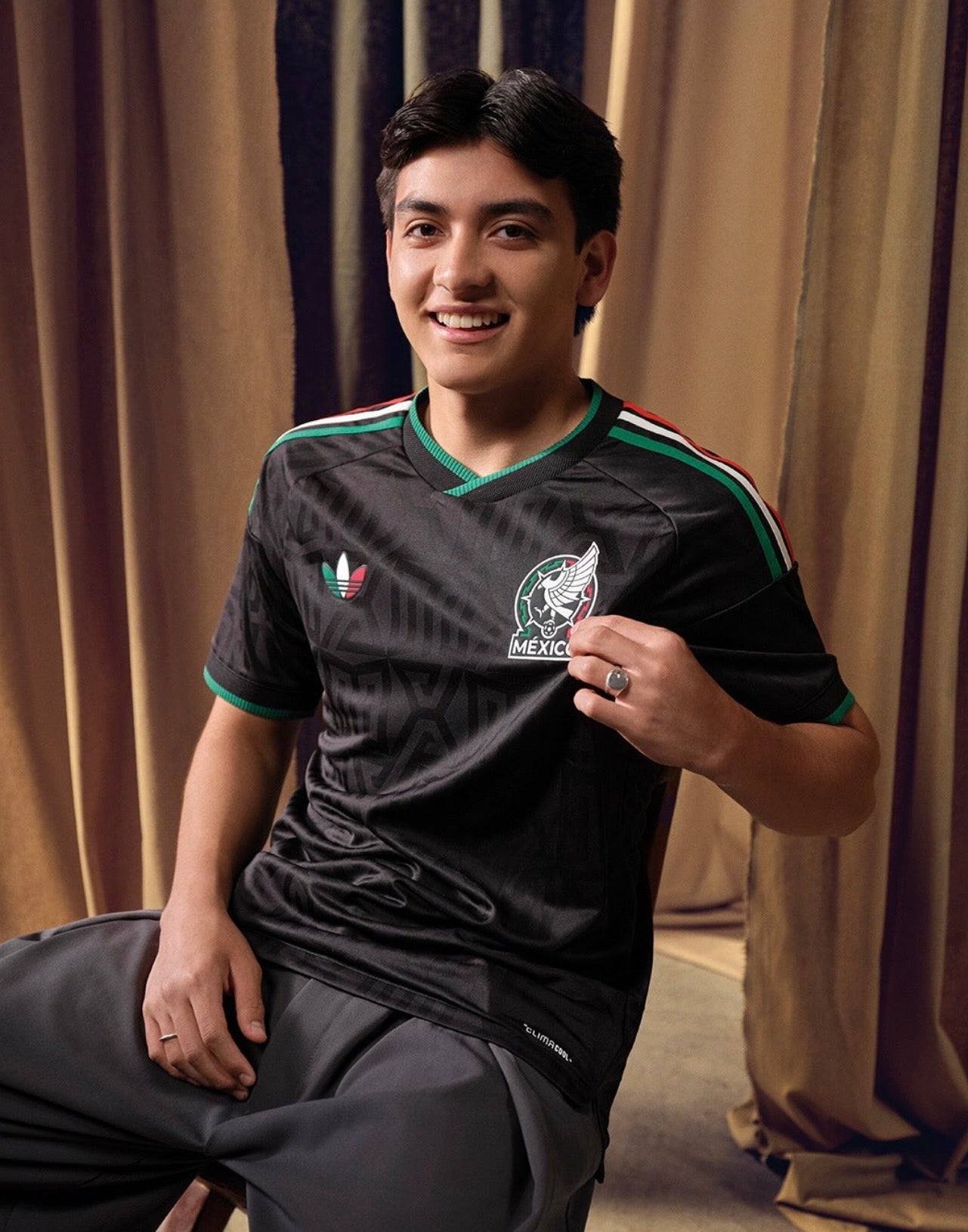 Mexico 2026 Away Jersey Men – Black Football Shirt