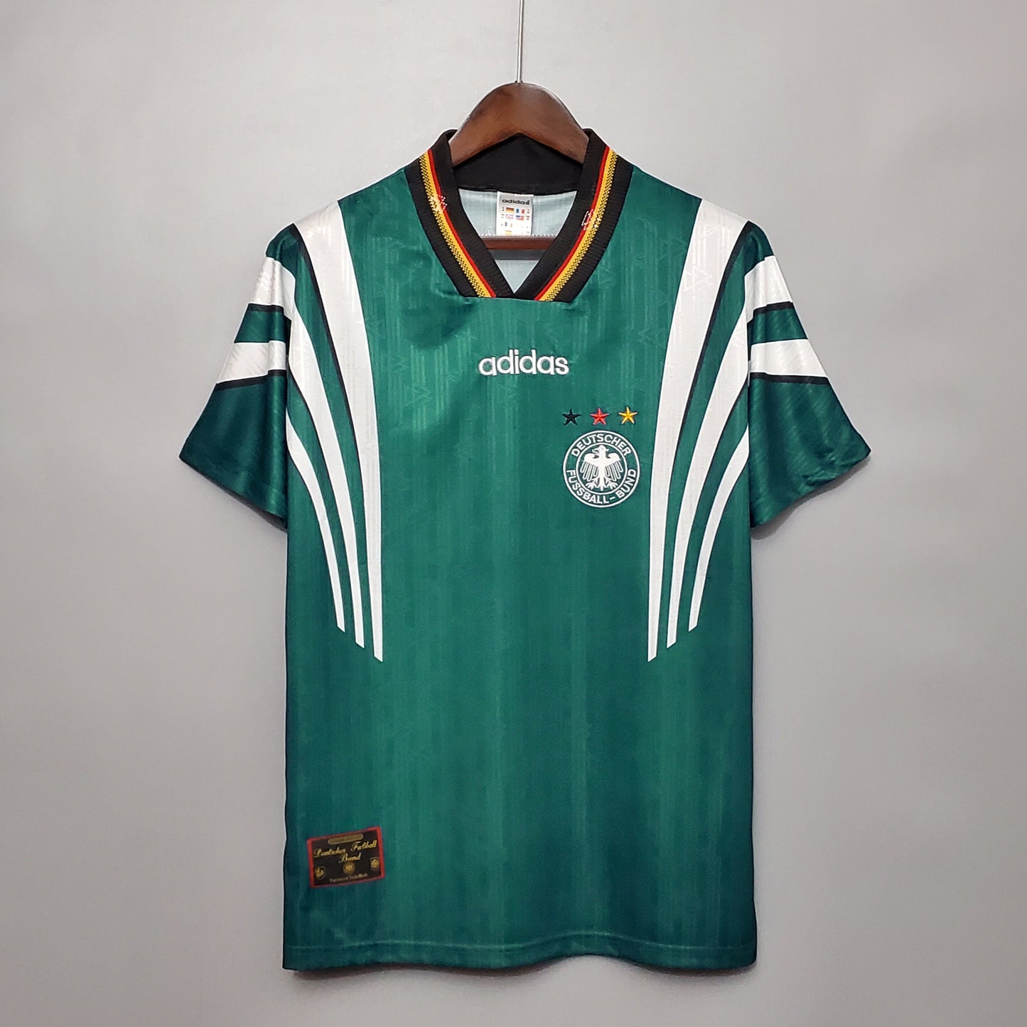 Germany Retro Away Jersey Men – Green Football Shirt