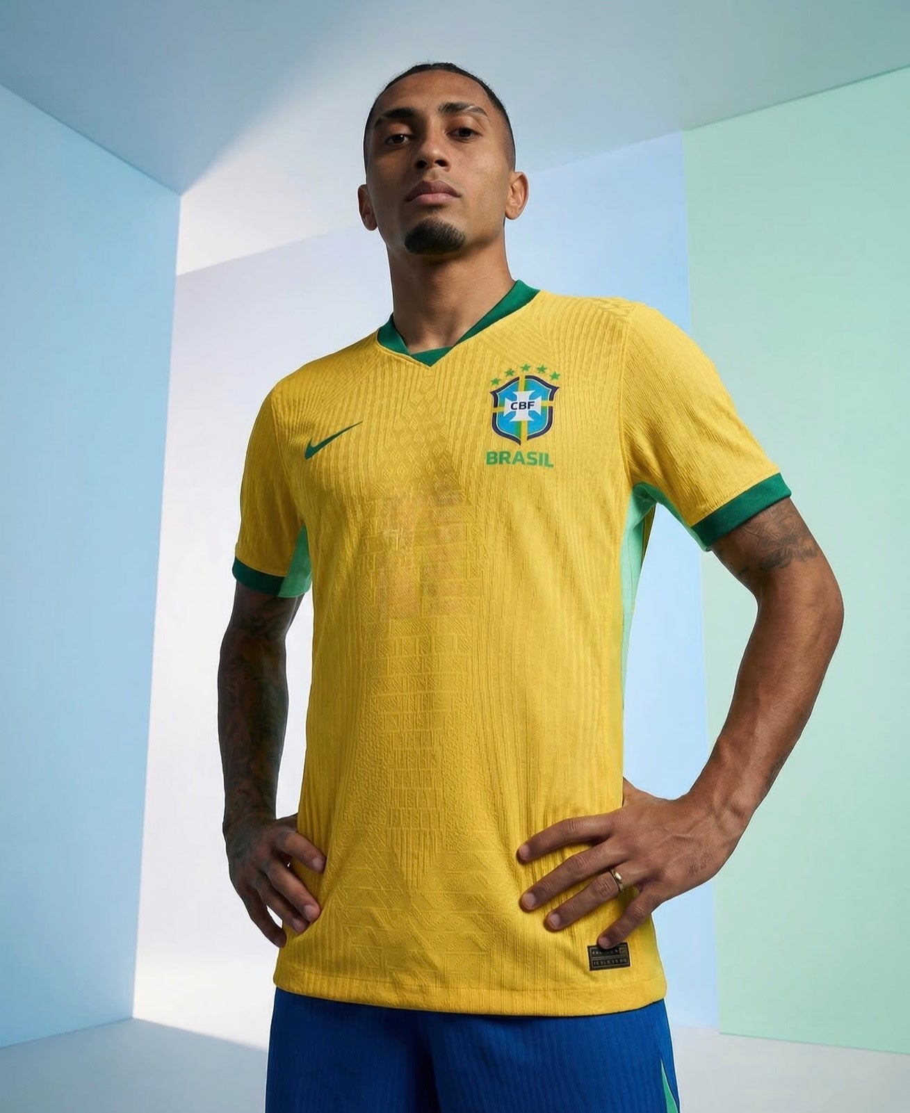 Brazil 2026 Home Jersey Men – Yellow Football Shirt