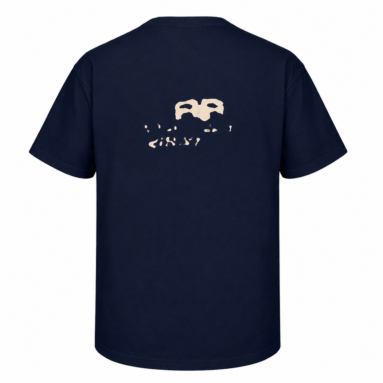 Crew Neck Letter Print Pullover Short Sleeve T-Shirt Regular Fit Unisex
