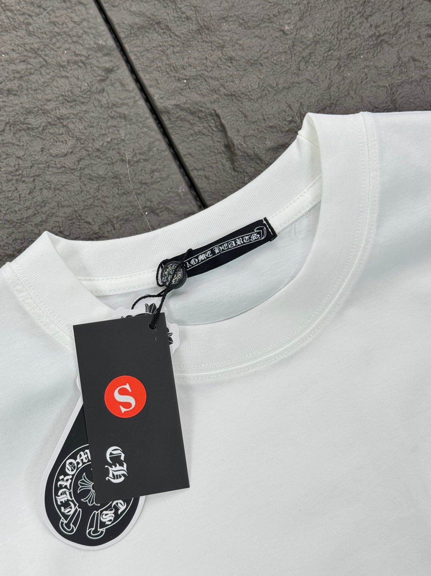 Chrome Hearts CH Cross Sanskrit Graphic Short Sleeve T-Shirt