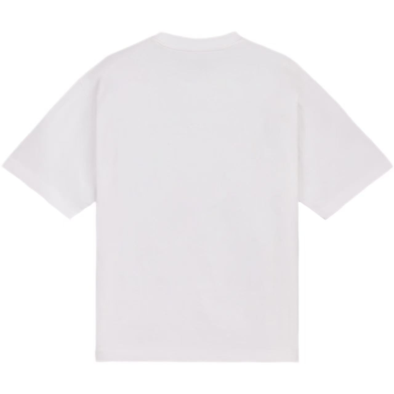 New Basic Pure Cotton Logo T Shirt Trendy and Versatile Style