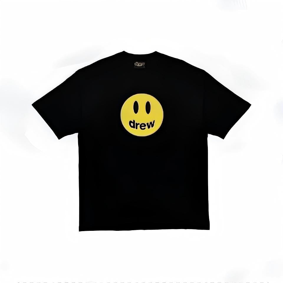 NEW Smiley Face Graphic Tee Premium Cotton Streetwear T-Shirt