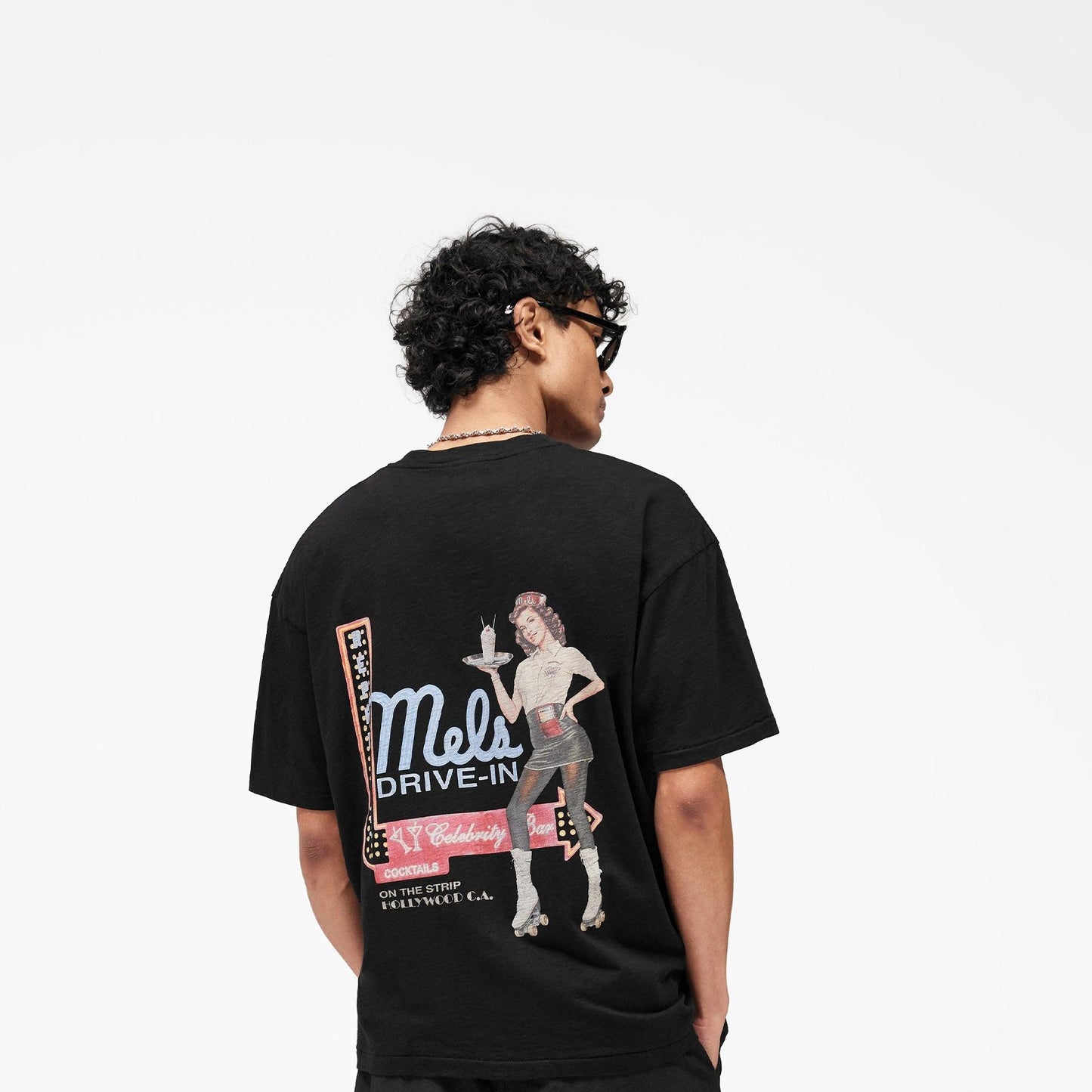 NEW Drop Shoulder Crew Neck Short Sleeve Tee