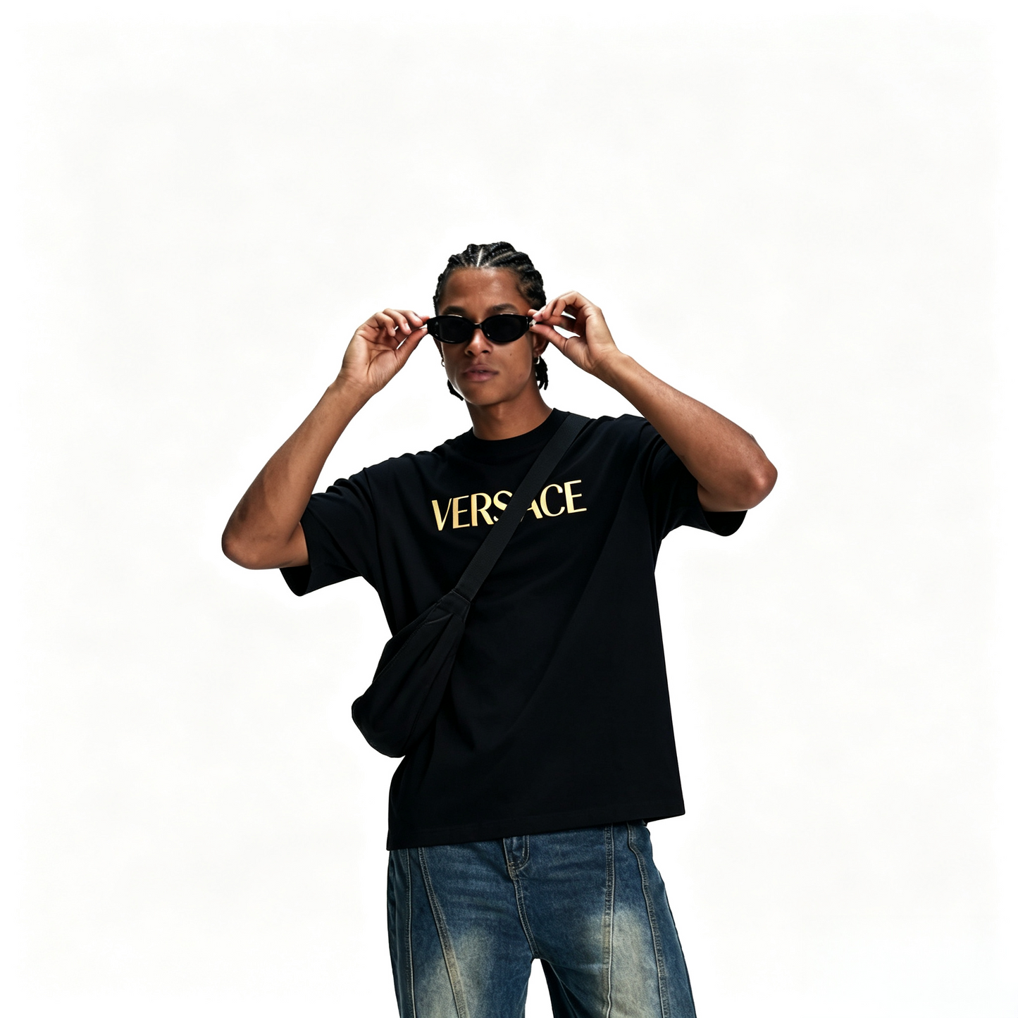 NEW Urban Streetwear – Relaxed Fit Crew Neck T-Shirt