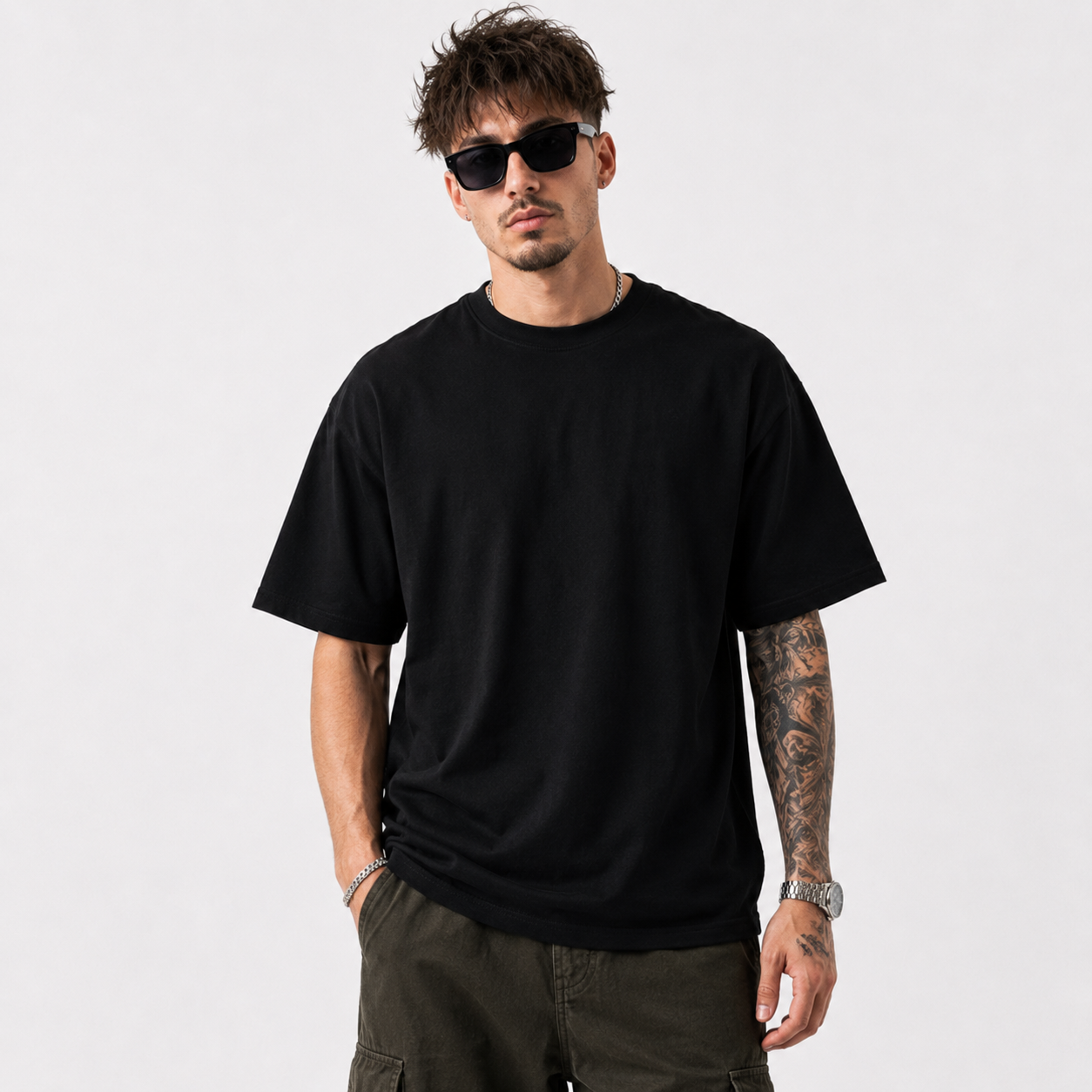 NEW Everyday Casual Crew Neck Short Sleeve Tee