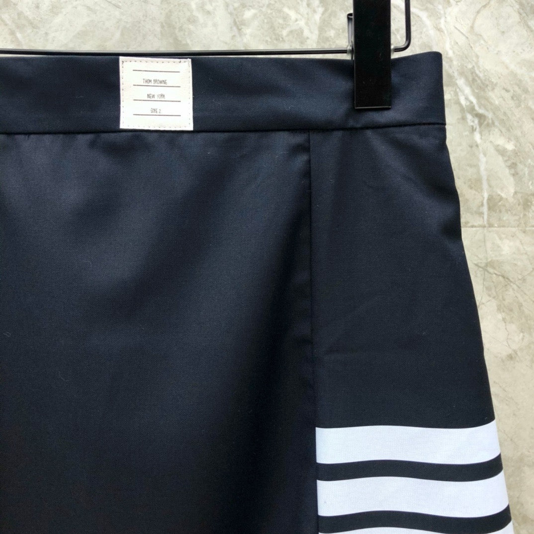 Women's High Waist Bodycon Slit Mini Skirt