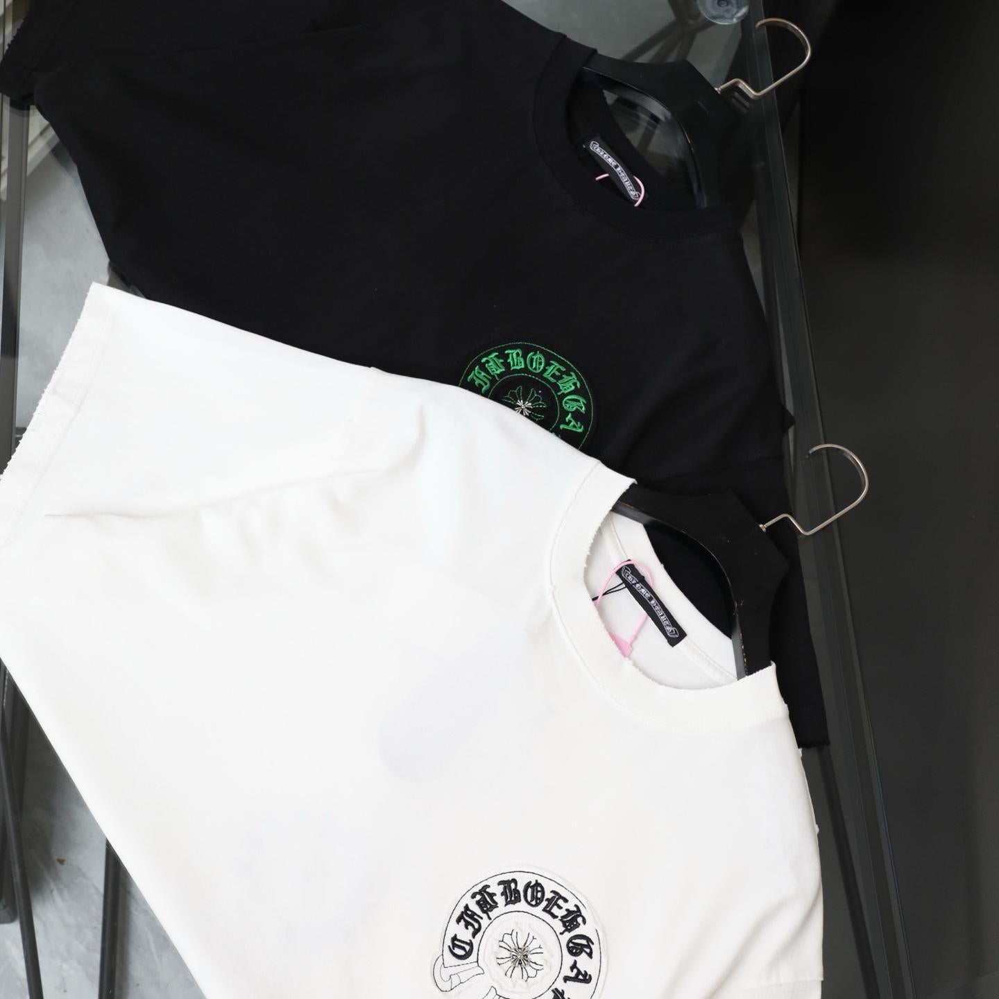 Chrome Hearts 26SS Patch Embroidery Short Sleeve T-Shirt