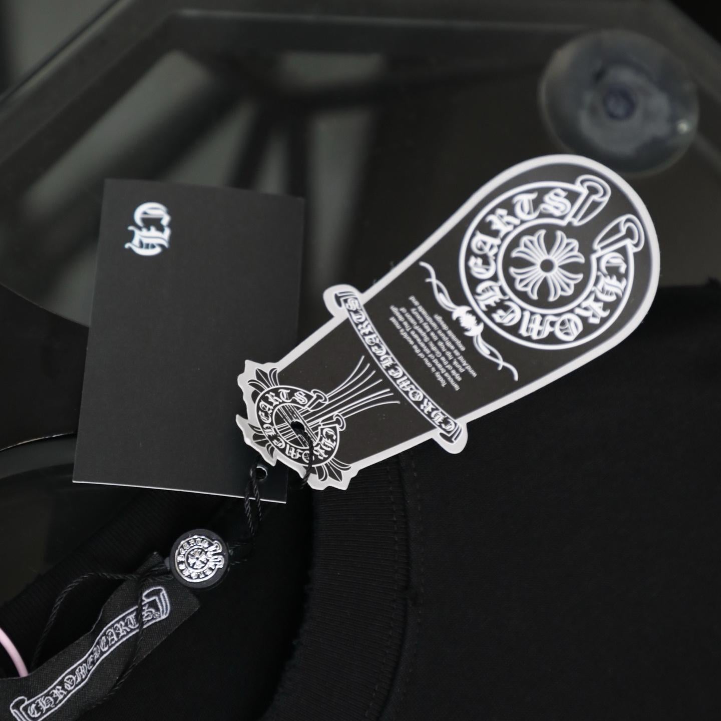Chrome Hearts 26SS Color-Changing Embroidered Short Sleeve T-Shirt