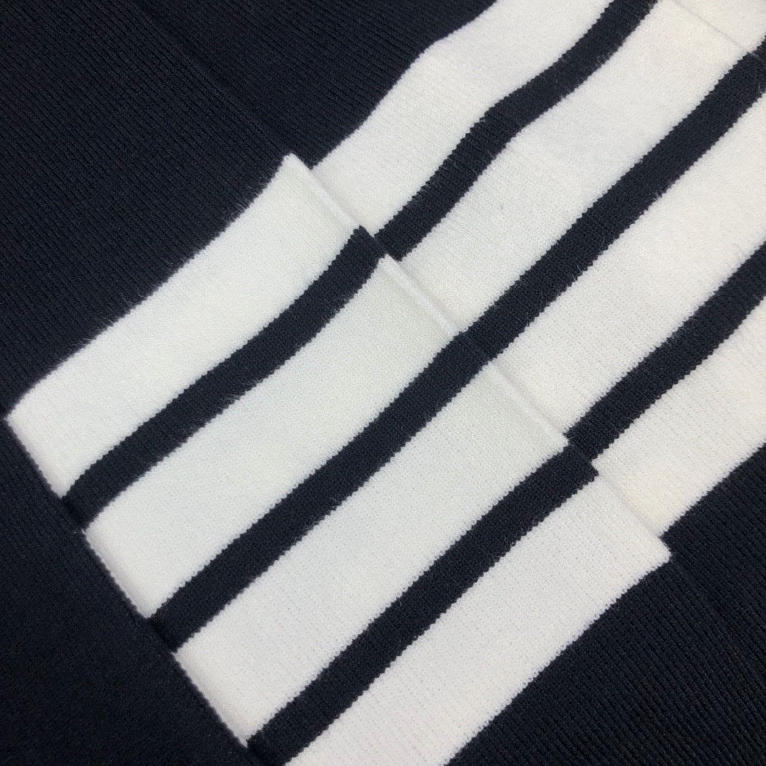 Women's Four Stripe Knit Maxi Dress
