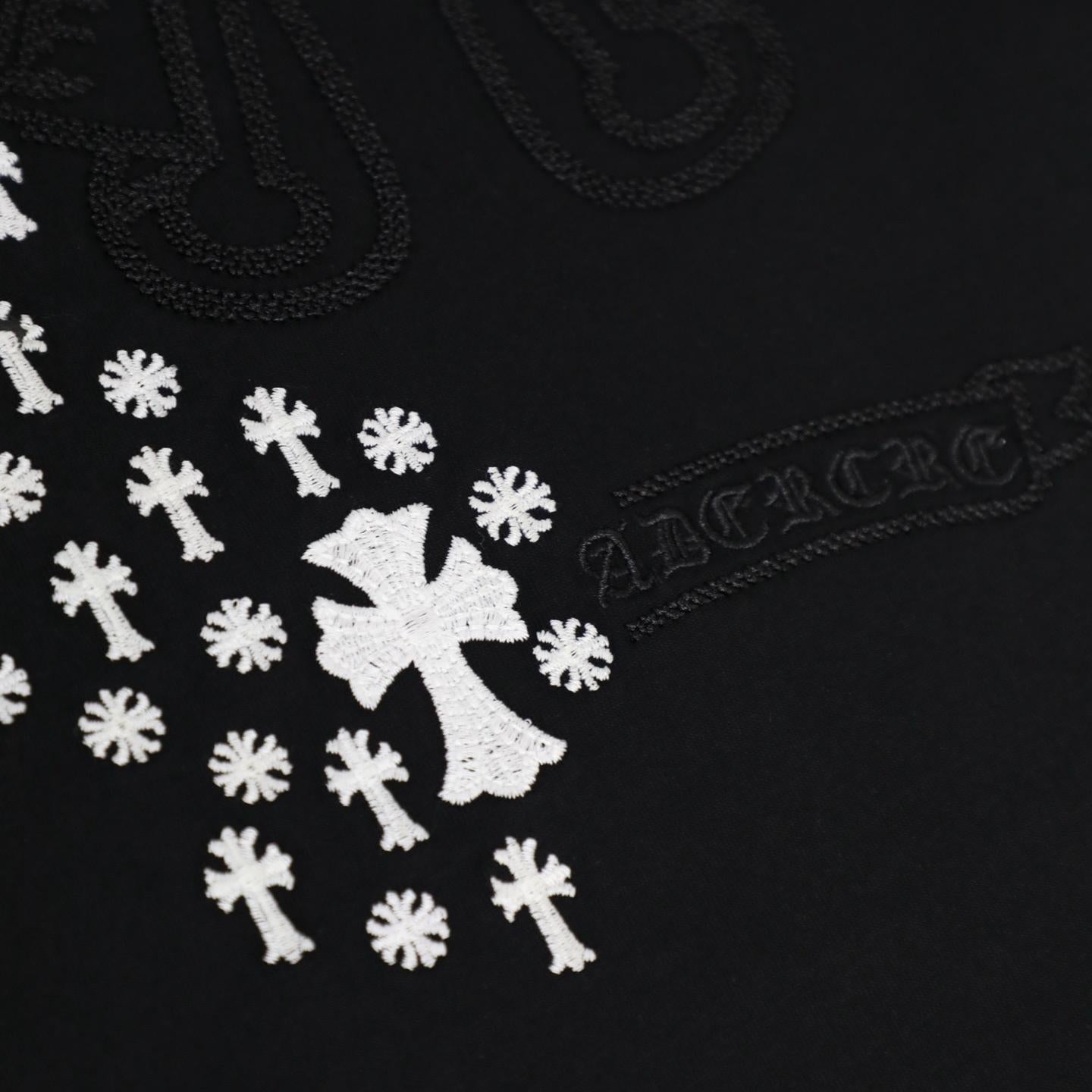 Chrome Hearts 26SS Color-Changing Embroidered Short Sleeve T-Shirt