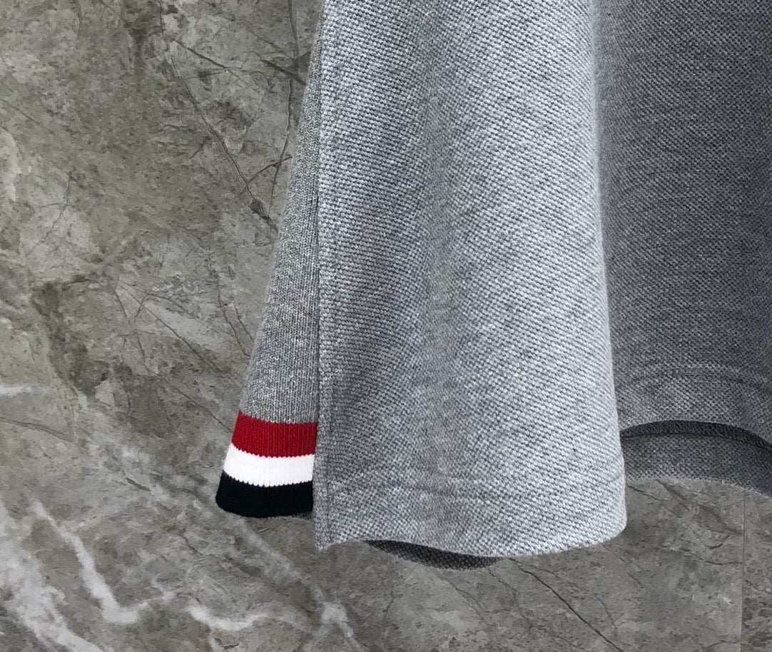 Women's Piqué Cotton Polo Dress with Contrast Webbing Detail