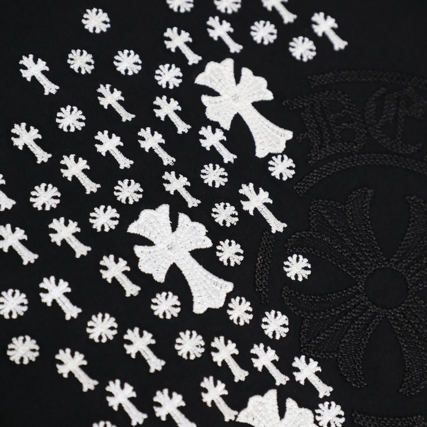 Chrome Hearts 26SS Color-Changing Embroidered Short Sleeve T-Shirt