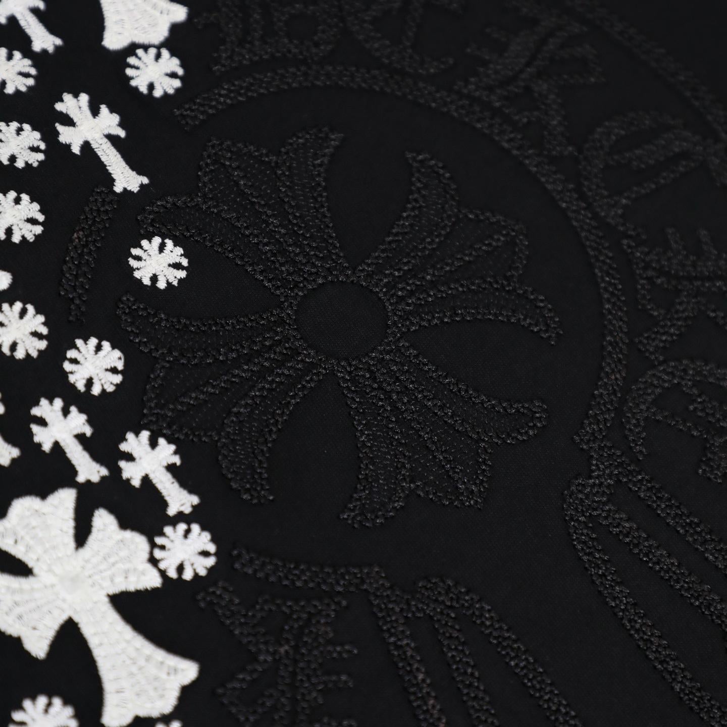 Chrome Hearts 26SS Color-Changing Embroidered Short Sleeve T-Shirt