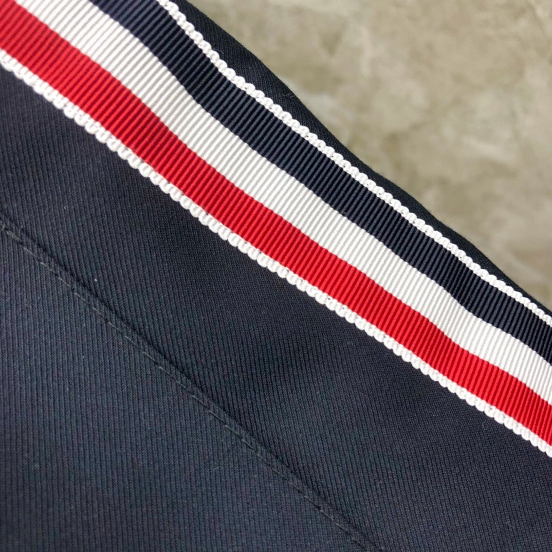Women's High Waist Color Block A Line Mini Skirt