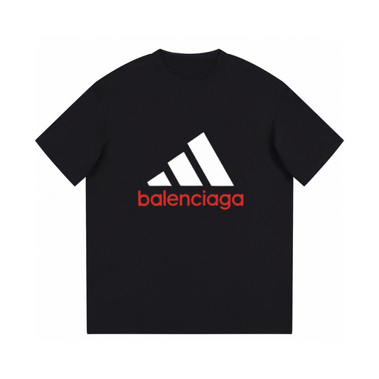 New Vintage Collaboration Print Graphic Tee, Crew Neck Short Sleeve Casual T-Shirt