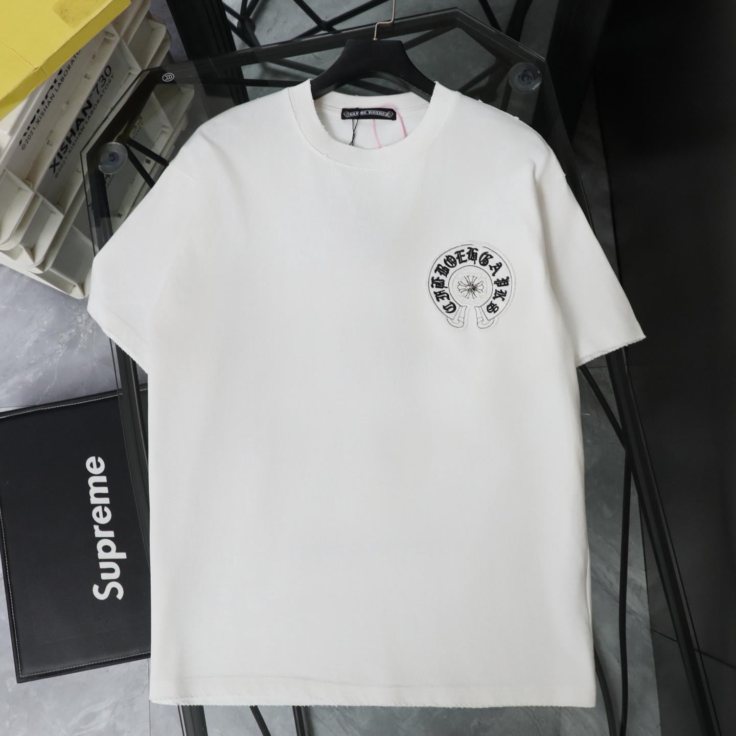 Chrome Hearts 26SS Patch Embroidery Short Sleeve T-Shirt