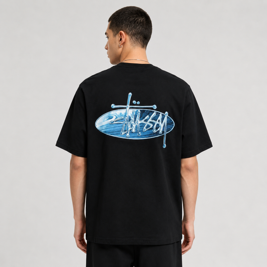 NEW Vintage Trend Crew Neck Short Sleeve Tee