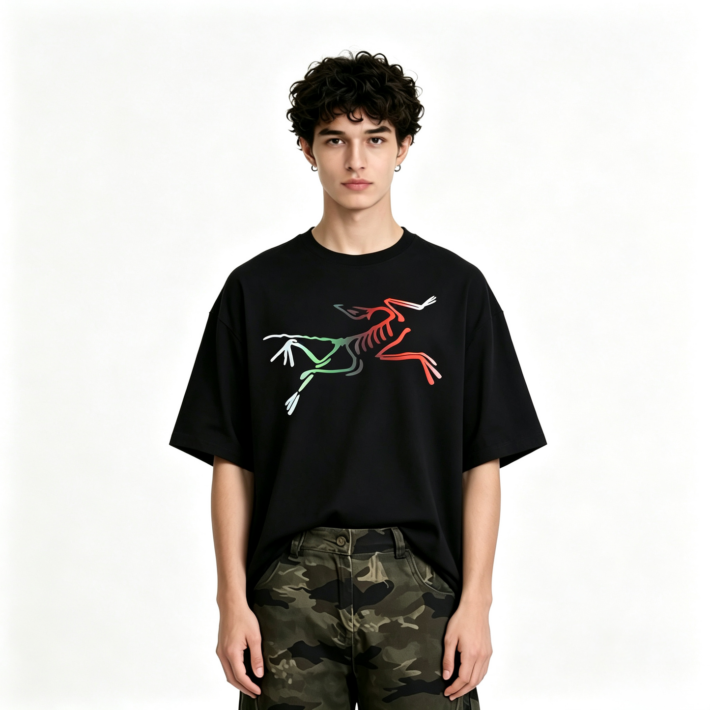 NEW Contemporary Casual Crew Neck Short Sleeve Tee