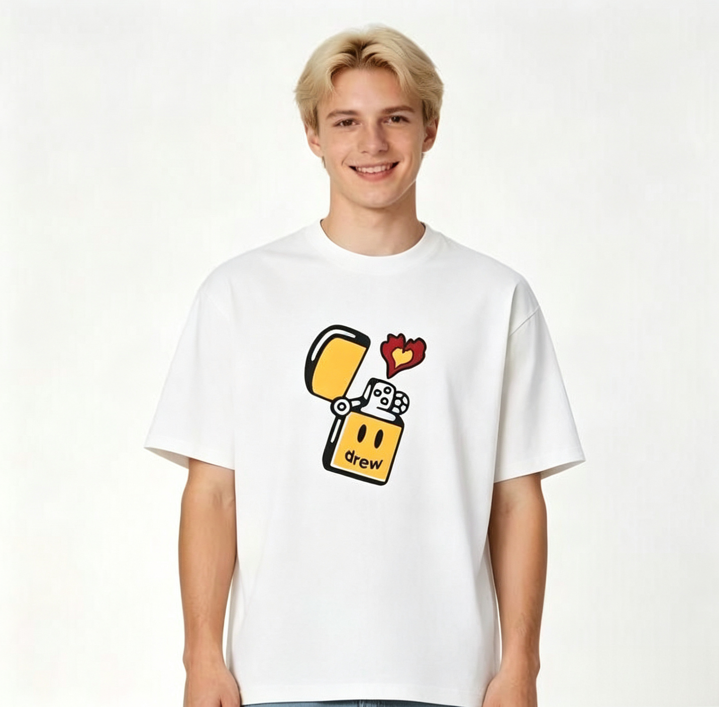 NEW Minimalist Lighter Graphic Tee – Premium Cotton Everyday T-Shirt