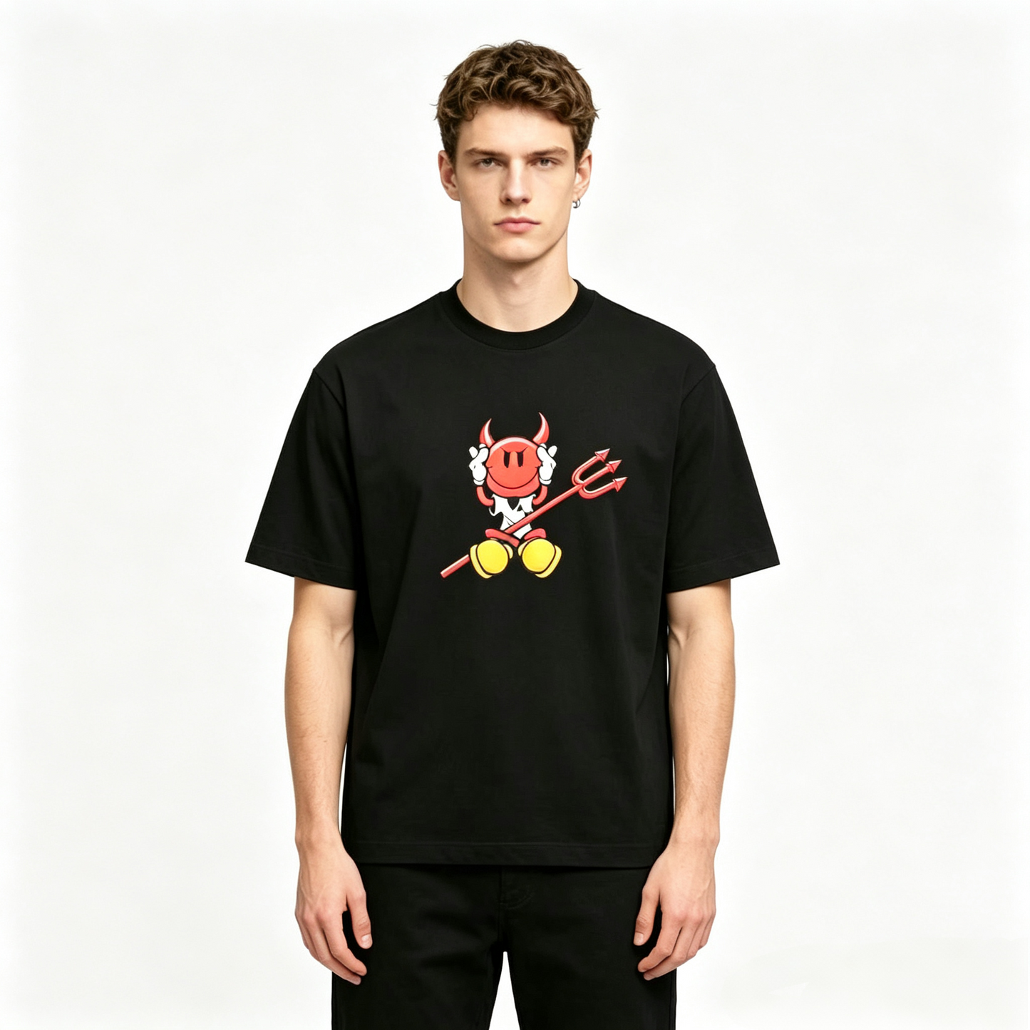 NEW Street Style Crew Neck Short Sleeve Tee