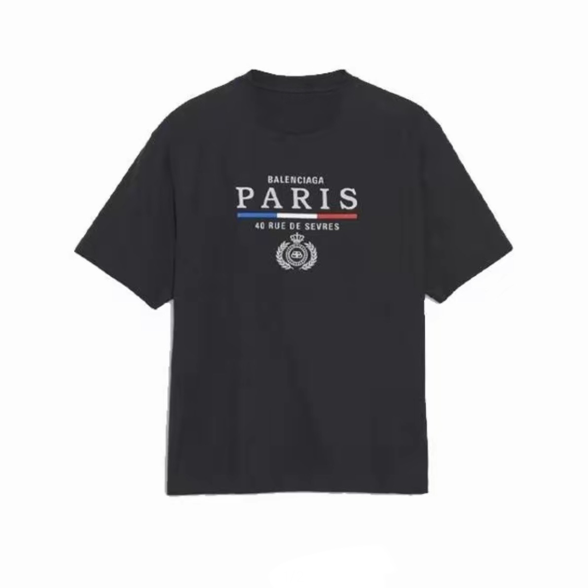 New Black Letter Print Graphic Tee, Regular Fit Crew Neck Short Sleeve Casual T-Shirt