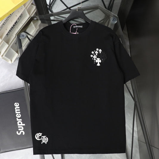 Chrome Hearts 26SS Color-Changing Embroidered Short Sleeve T-Shirt