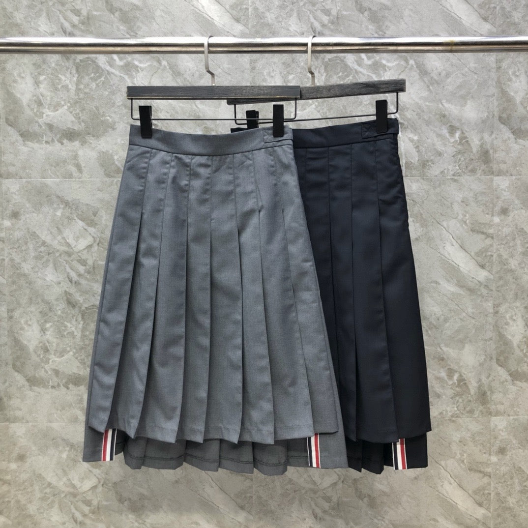 Women's Elegant High Low Ruched Maxi Skirt