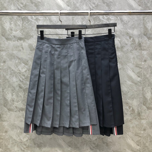 Women's Elegant High Low Ruched Maxi Skirt