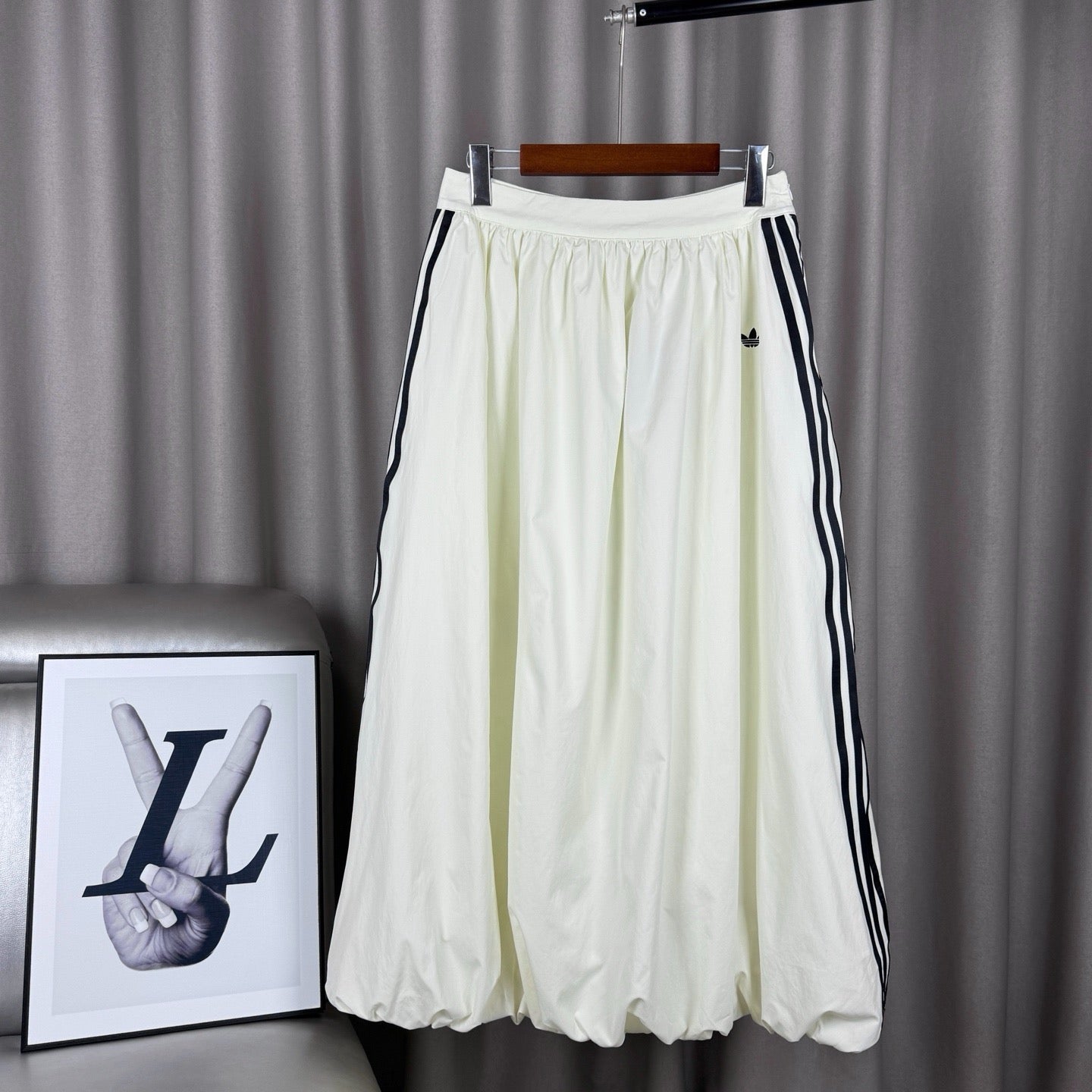 Sweet & Chic Embroidered High Waist Bubble Hem Maxi Skirt