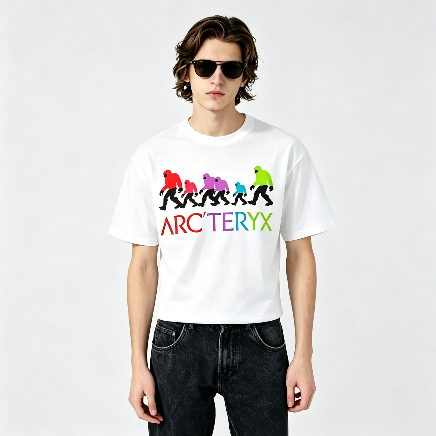 NEW Street Fashion Crew Neck Short Sleeve Tee