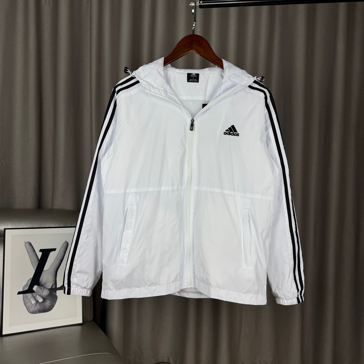 Chest Embroidered Logo Sun Protection Jacket Unisex