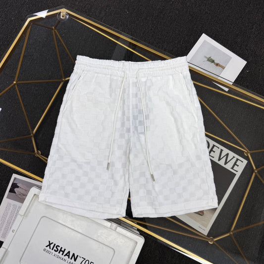 New Plaid Knee-Length Shorts