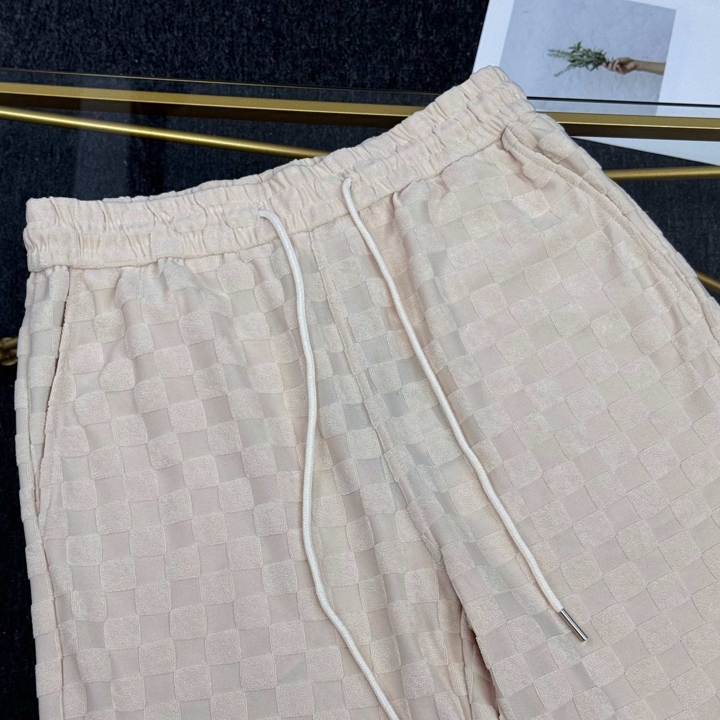 New Plaid Knee-Length Shorts