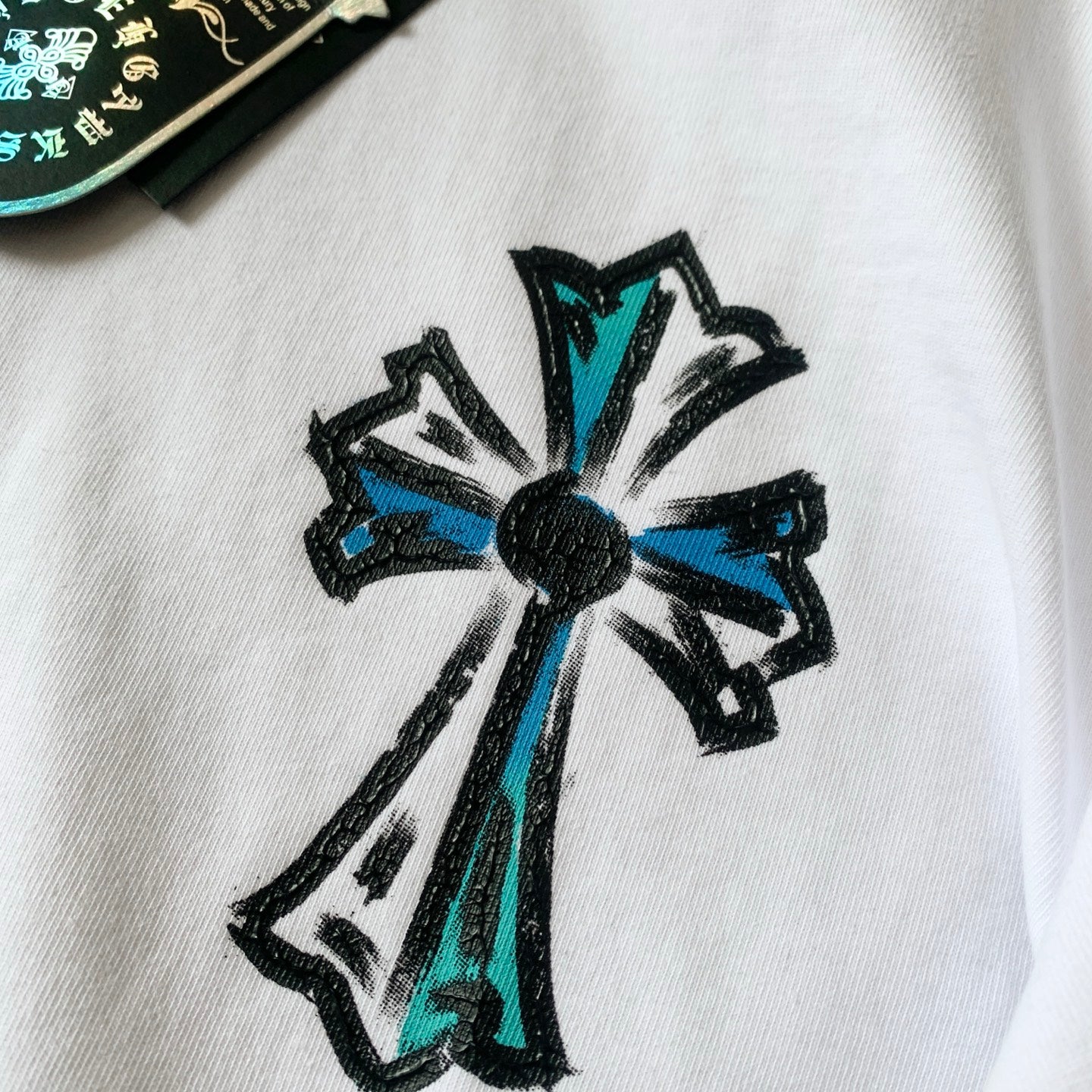 Chrome Hearts Embroidered Cotton Couple Short Sleeve T-Shirt