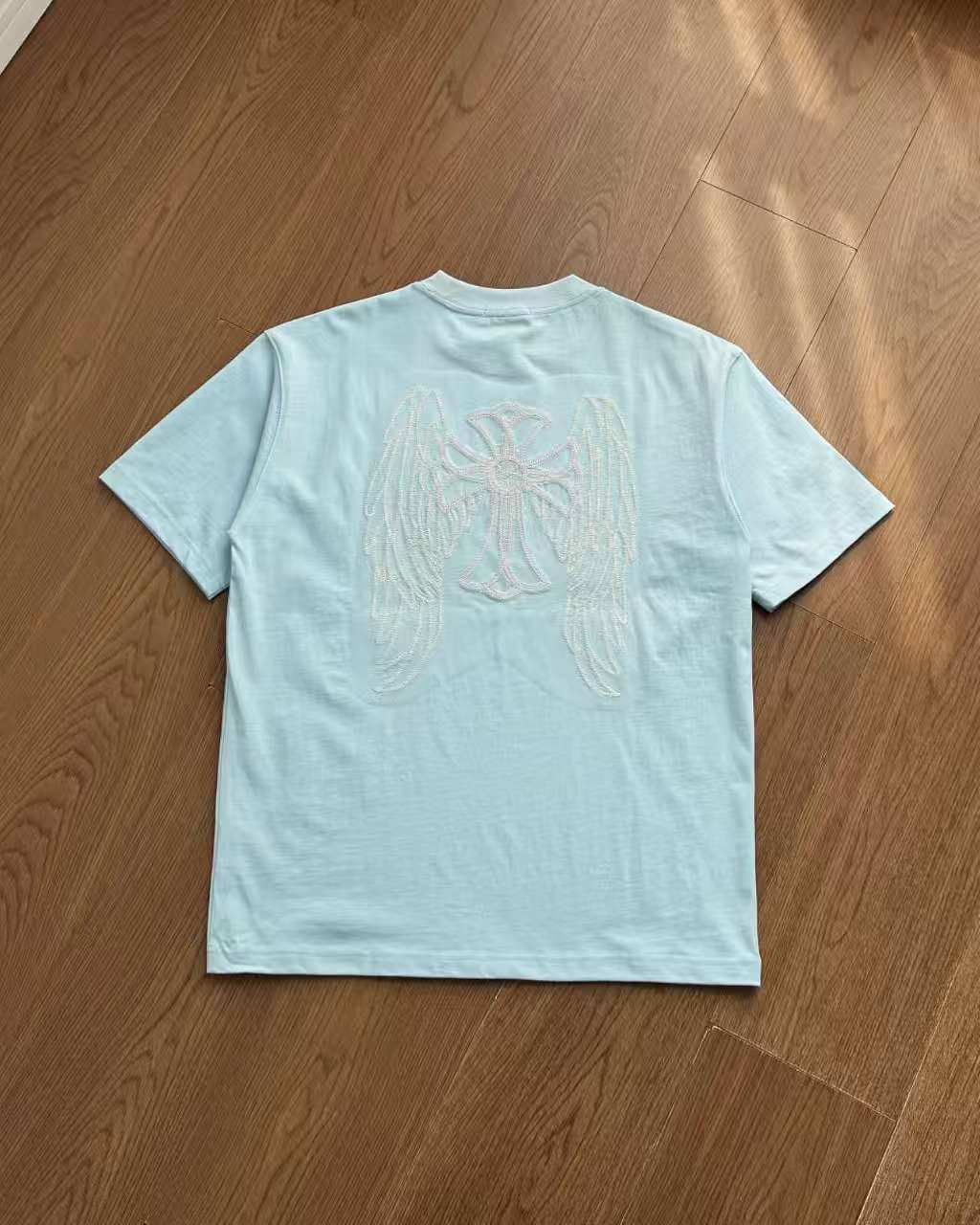 Chrome Hearts Heavy Embroidery Craft Short Sleeve T-Shirt – 3 Colors Available