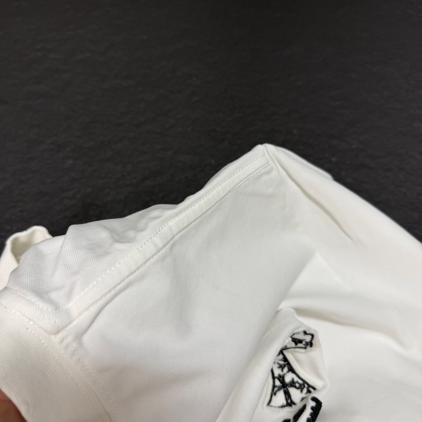 Chrome Hearts 2026 New Horseshoe Embroidered Short Sleeve T-Shirt