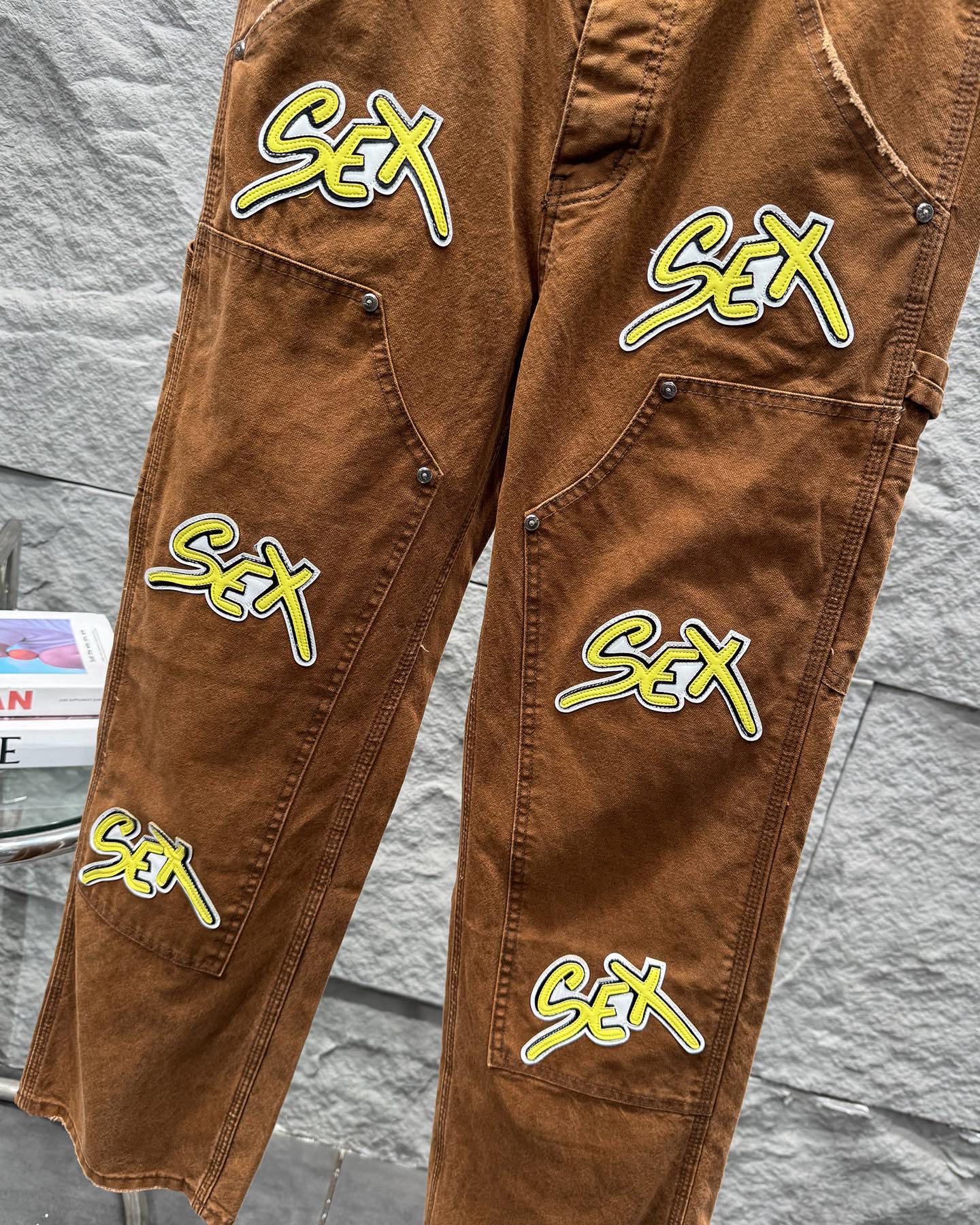 Chrome Hearts Sex Records Relaxed Fit Denim Jeans