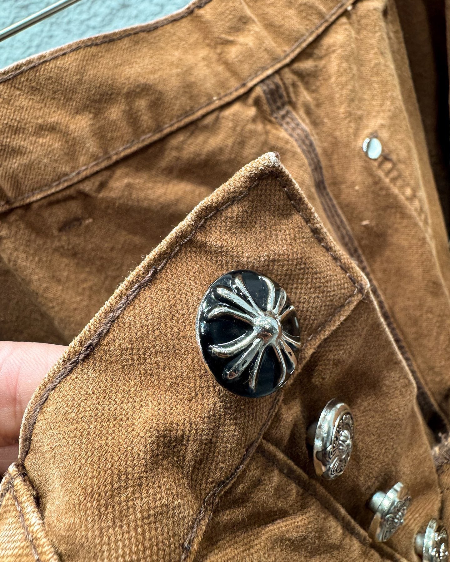 Chrome Hearts Sex Records Relaxed Fit Denim Jeans