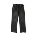 Chrome Hearts Cross Leather Patch B01 Fit Denim Jeans KB23
