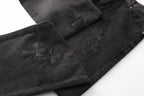 Chrome Hearts Cross Leather Patch B01 Fit Denim Jeans KB23