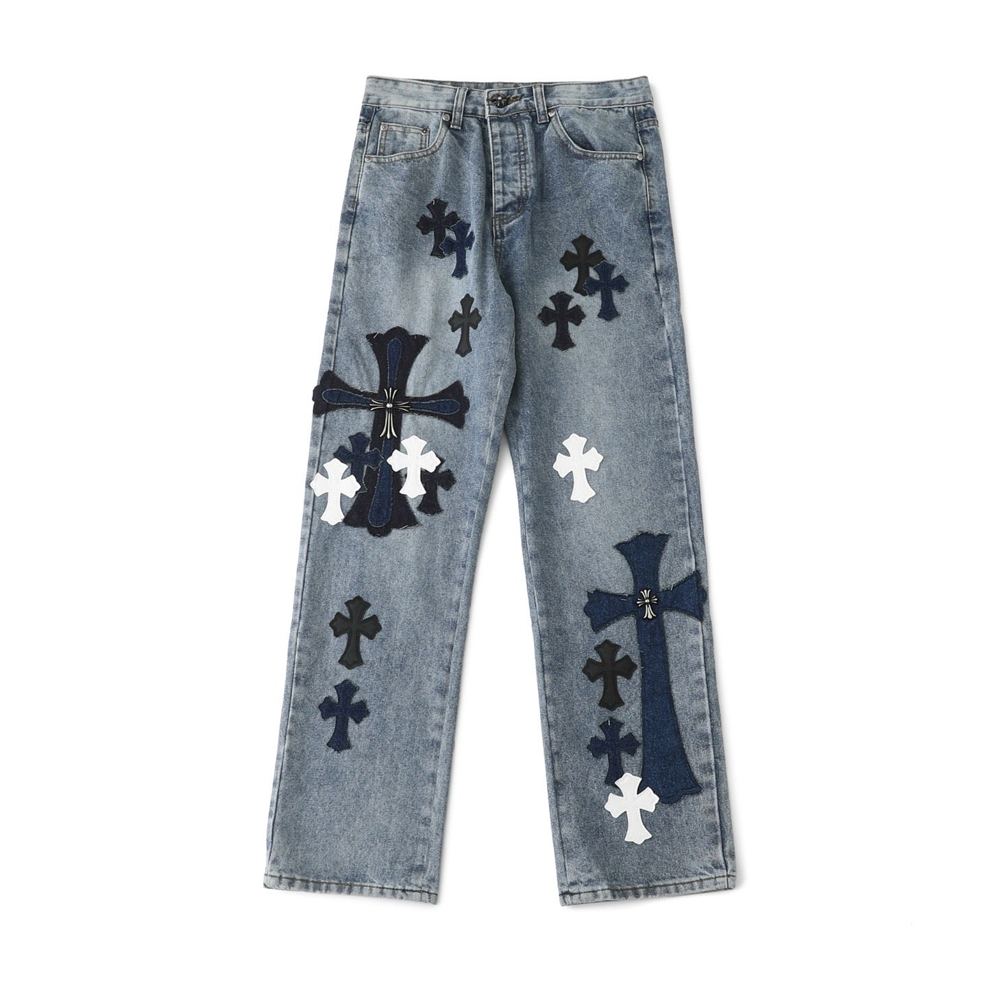 Chrome Hearts Cross Washed Limited Edition Denim Jeans