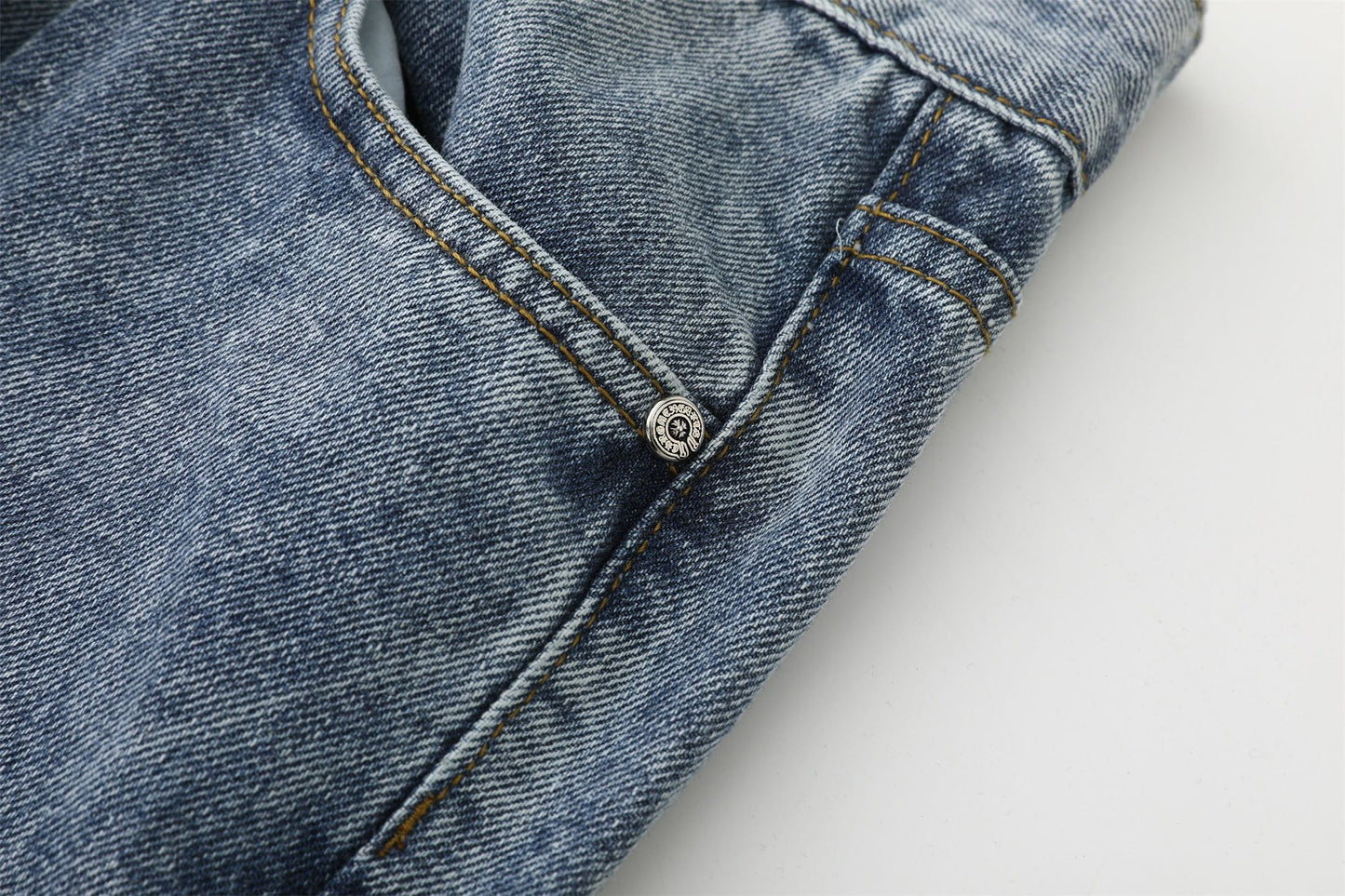 Chrome Hearts Cross Washed Limited Edition Denim Jeans