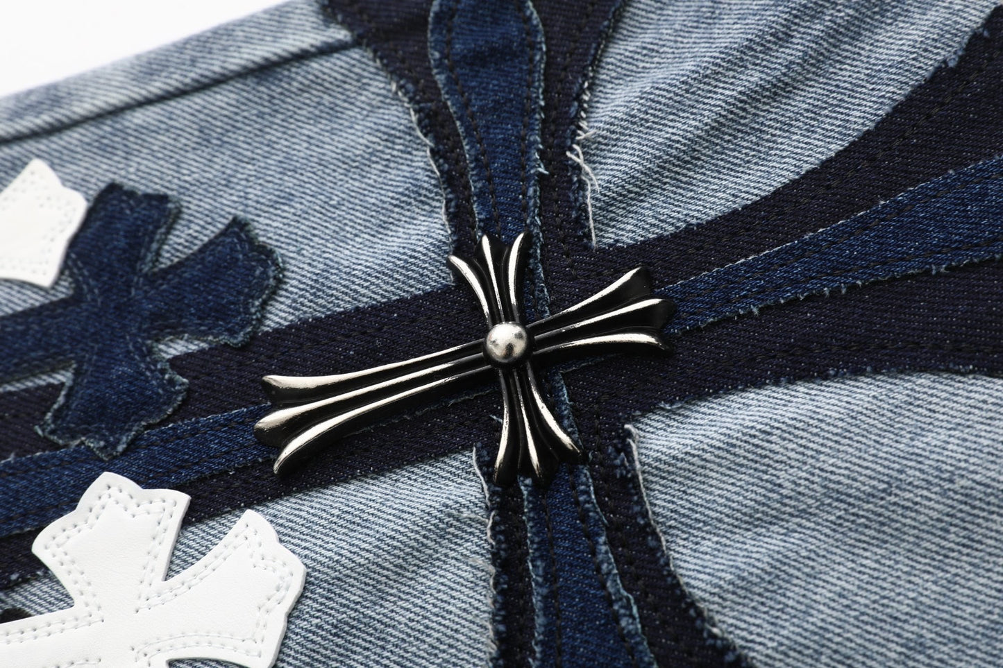 Chrome Hearts Cross Washed Limited Edition Denim Jeans