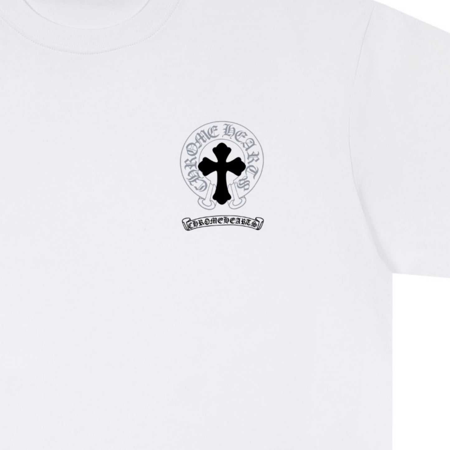 Chrome Hearts Custom-Dyed Cross Print T-Shirt