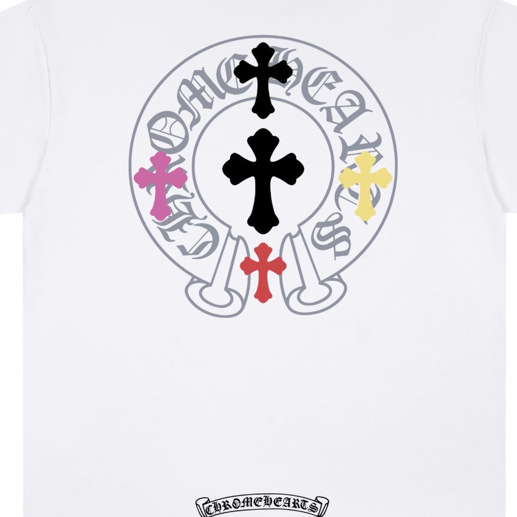 Chrome Hearts Custom-Dyed Cross Print T-Shirt KD13