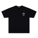 Chrome Hearts Floral Cross Short Sleeve T-Shirt KH12