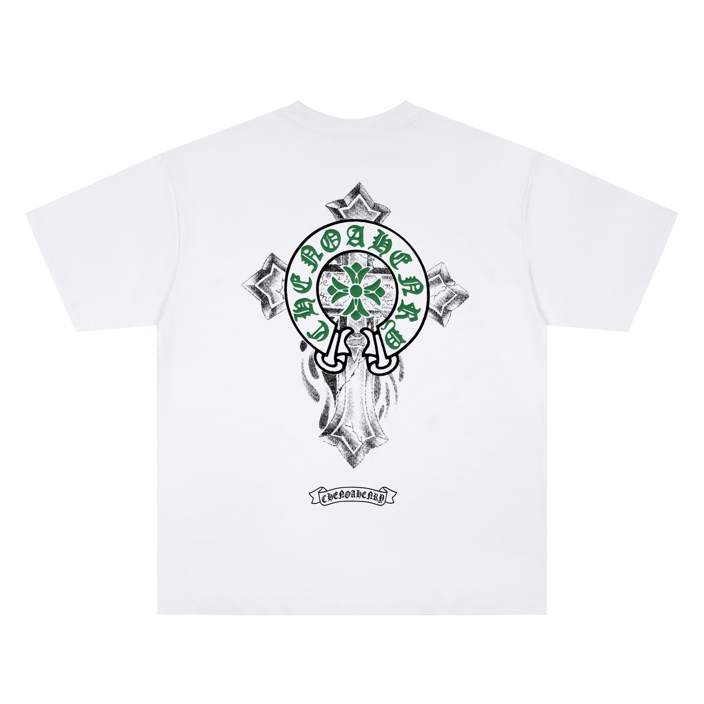 Chrome Hearts Horseshoe Print T-Shirt