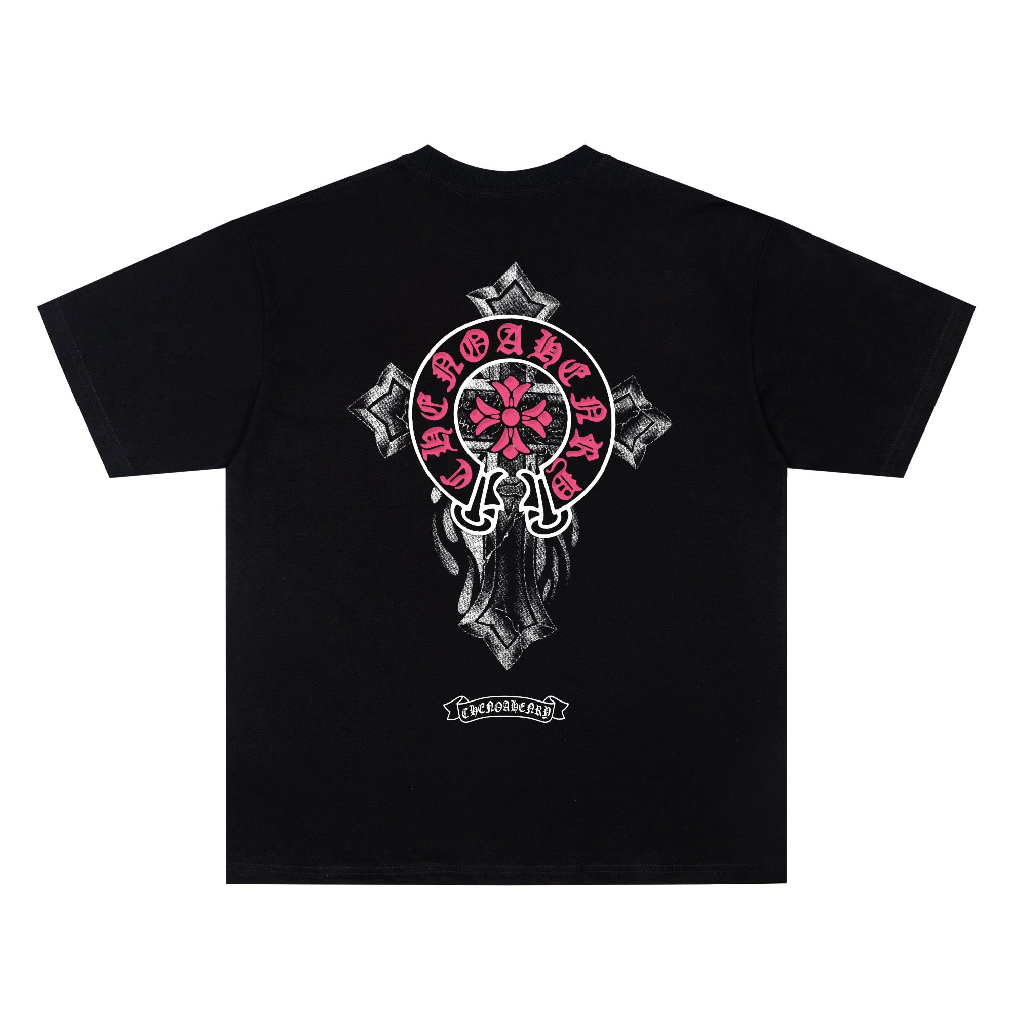 Chrome Hearts Horseshoe Print T-Shirt KM11