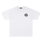 Chrome Hearts Sanskrit Floral Crew Neck T-Shirt KF10